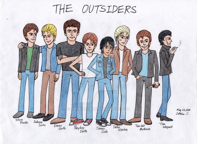 characters on the outsiders